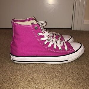 Converse Women’s Pink High-Top Sneakers